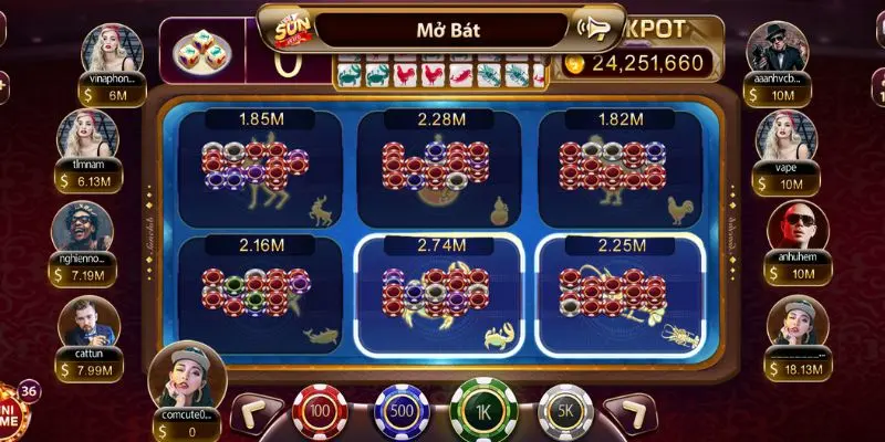 bau cua online 2 Có nhiều mức cược khác nhau để game thủ lựa chọn