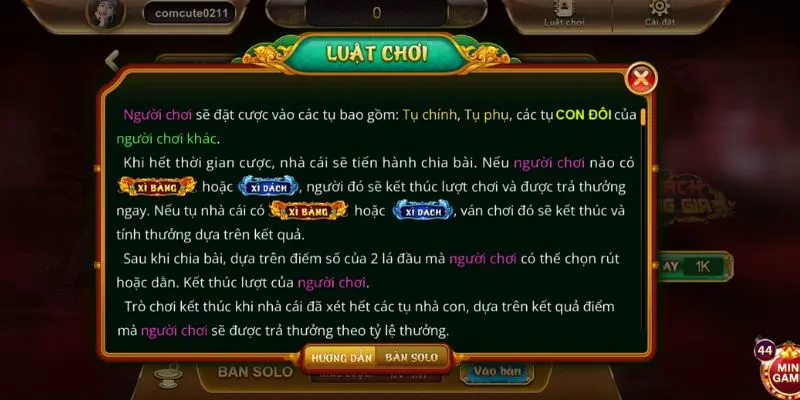 xi dach hoang gia 1 Luật chơi game bài xì dách hoàng gia Sunwin