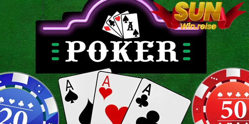 luat choi poker sunwin 2 Poker Sunwin là phiên bản online tiện lợi