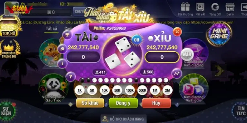 uu dai tai xiu sunwin (2) uu dai tai xiu sunwin (2)