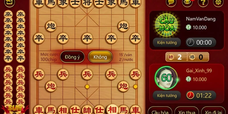 co up sunwin 2 Mỗi quân cờ úp có quy tắc di chuyển riêng