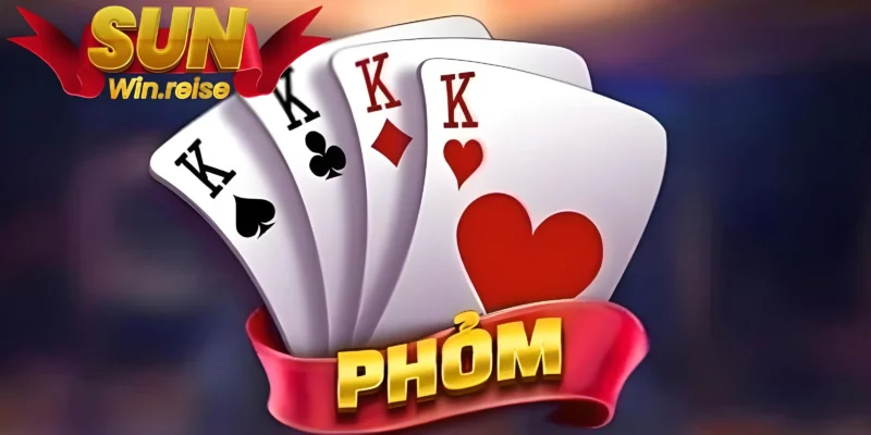 phom sunwin 2 Phỏm là game bài có tính giải trí cao