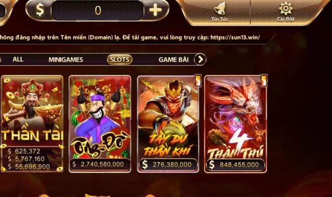 Bat mi choi game than thu Sunwin 3