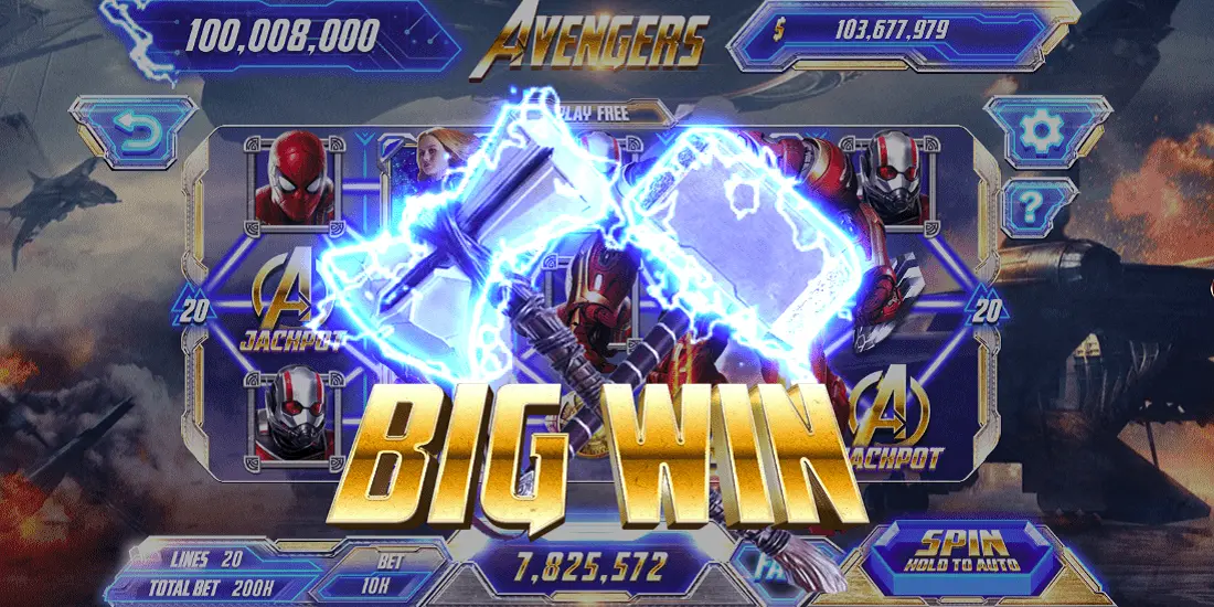 Tìm hiểu về tỷ lệ trả thưởng của game nổ hũ Avengers trong Sunwin android Game no hu avengers Sunwin 1