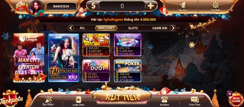 Giai tri tai game choi dragon ball Sunwin 2