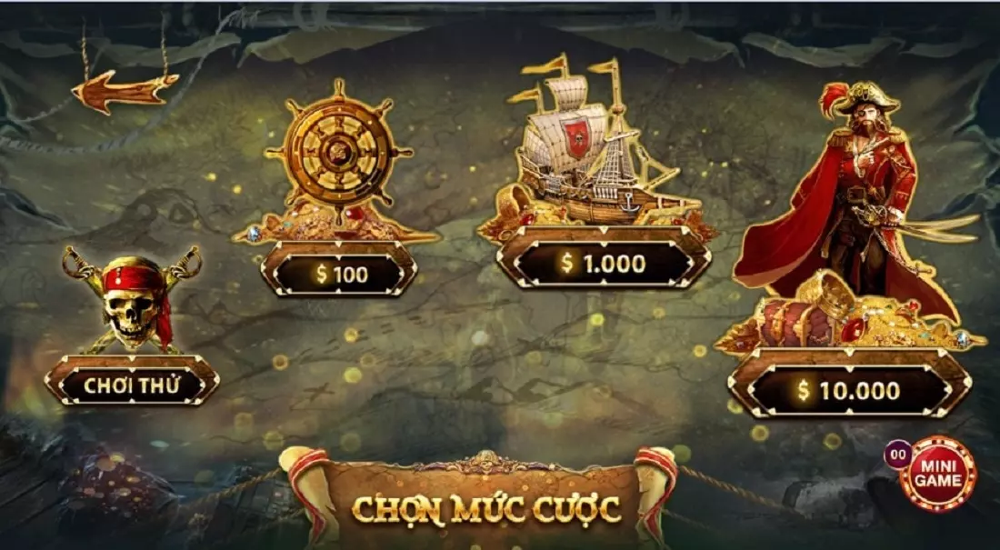 Trai nghiem game choi Priate king Sunwin 2